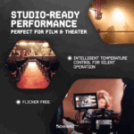 REFLEKTOR BTK050Z-3 Mini Fresnel Zoom 2x 50W LED WW/CW - Image 5