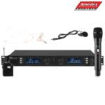 BEŽIČNI MIKROFON Power Dyn. PD632C 2x20 CH UHF 179.012
