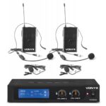 MIKROFON BEŽIČNI VONYX WM522B, 2CH, 4XMIC, 179.235