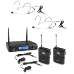 MIKROFON BEŽIČNI VONYX  WM62B UHF 16CH 179.264