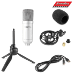 MIKROFON Vonyx CM300S STUDIO USB TITANIUM 173.508 - Image 2