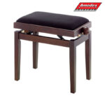 STOLICA ZA KLAVIR FLIGHT FDWM3 DARK WALNUT MAT