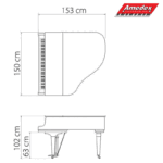 GRAND PIANO KAWAI GL10WH 153 cm BIJELI - Image 5