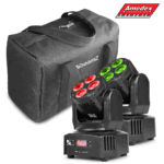 MOVING HEAD BeamZ MHL36 SET 2xWash 4x9W 3in1/DMX 150.532