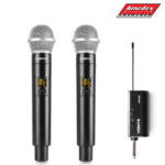 MIKROFON BEŽ. VONYX WM552 DUAL Wireless Plug & play UHF 179.211