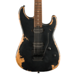 Charvel Pro-Mod Relic San Dimas S1 FR Weathered Black - Image 3